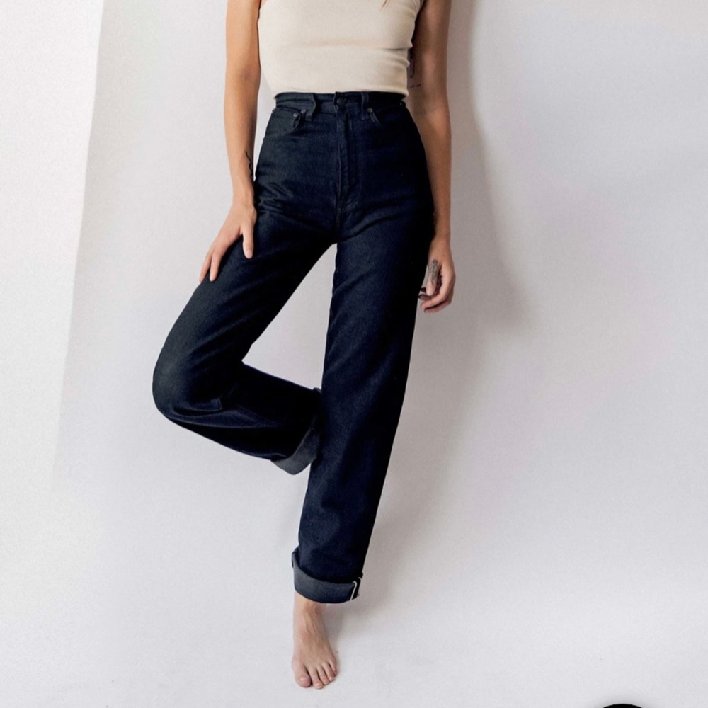 imogene & willie catherine black selvage rinse, 27